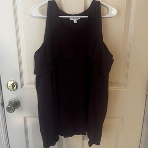 Calvin Klein cold-shoulder blouse